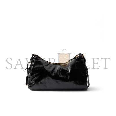 PRADA AIMÉE MEDIUM NAPLAK LEATHER SHOULDER BAG 1BC229 (31*18*10cm) 